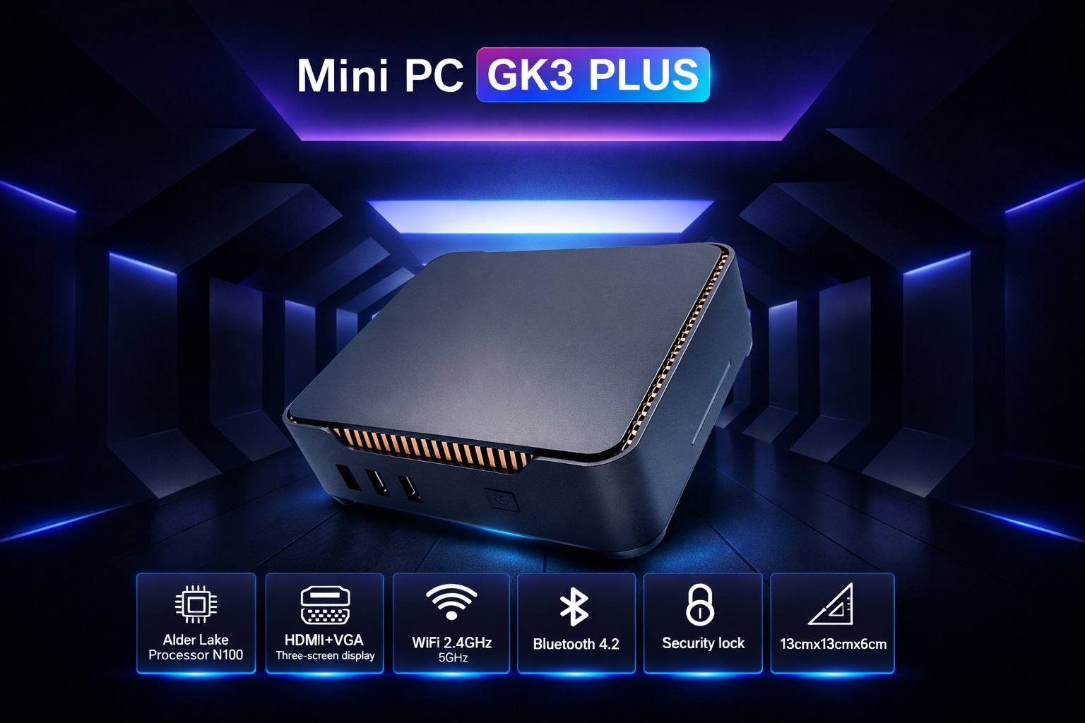 Mini PC GK3 Plus